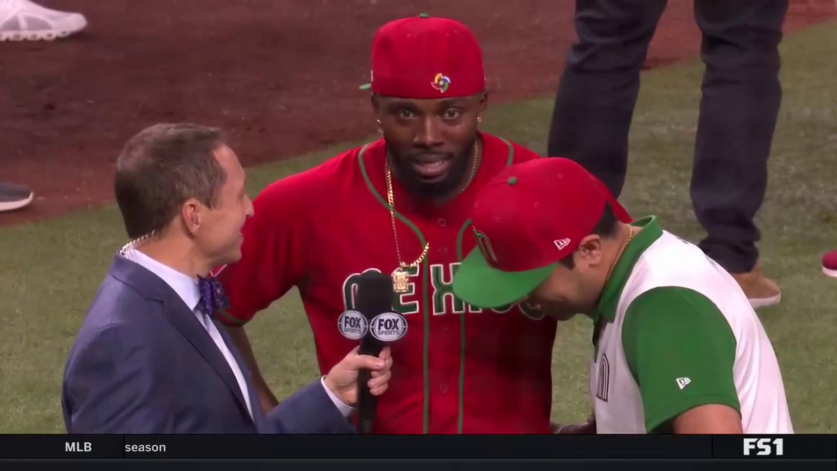 "That was better than any home run I've ever hit in the big leagues. That was better than the home run I hit in the World Series. That catch was the best." Randy Arozarena to Ken Rosenthal after Mexico's win in the WBC quarterfinal 🇲🇽