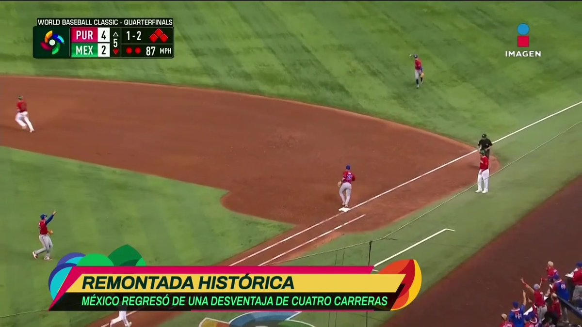 Sufriste la 1ra entrada, pero nunca dejaste de luchar, lo intentaste en cada entrada, nunca bajaste los brazos y nos diste esta gran felicidad. ¡GRACIAS MÉXICO!🇲🇽 Lo viviste por Imagen Televisión #LaCasaDelBeisbol #WorldBaseballClassic #MexicoDeMiSangre