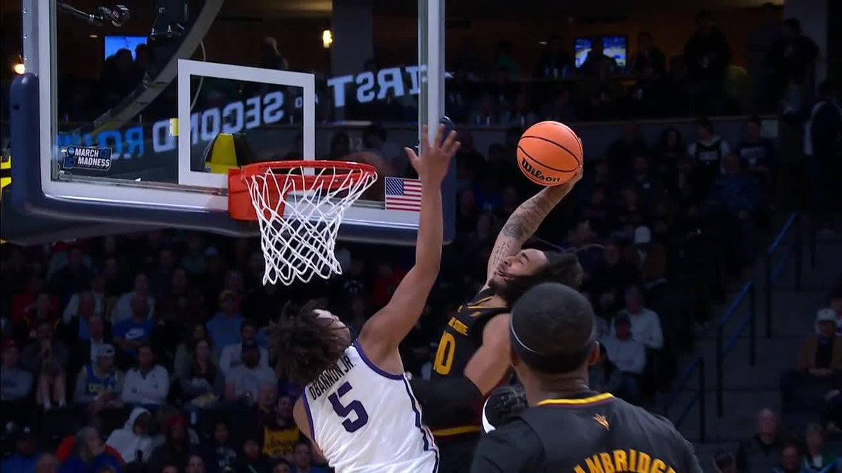 FRANKIE COLLINS WITH THE POSTER 💥 #MarchMadness | Sun Devil MBB