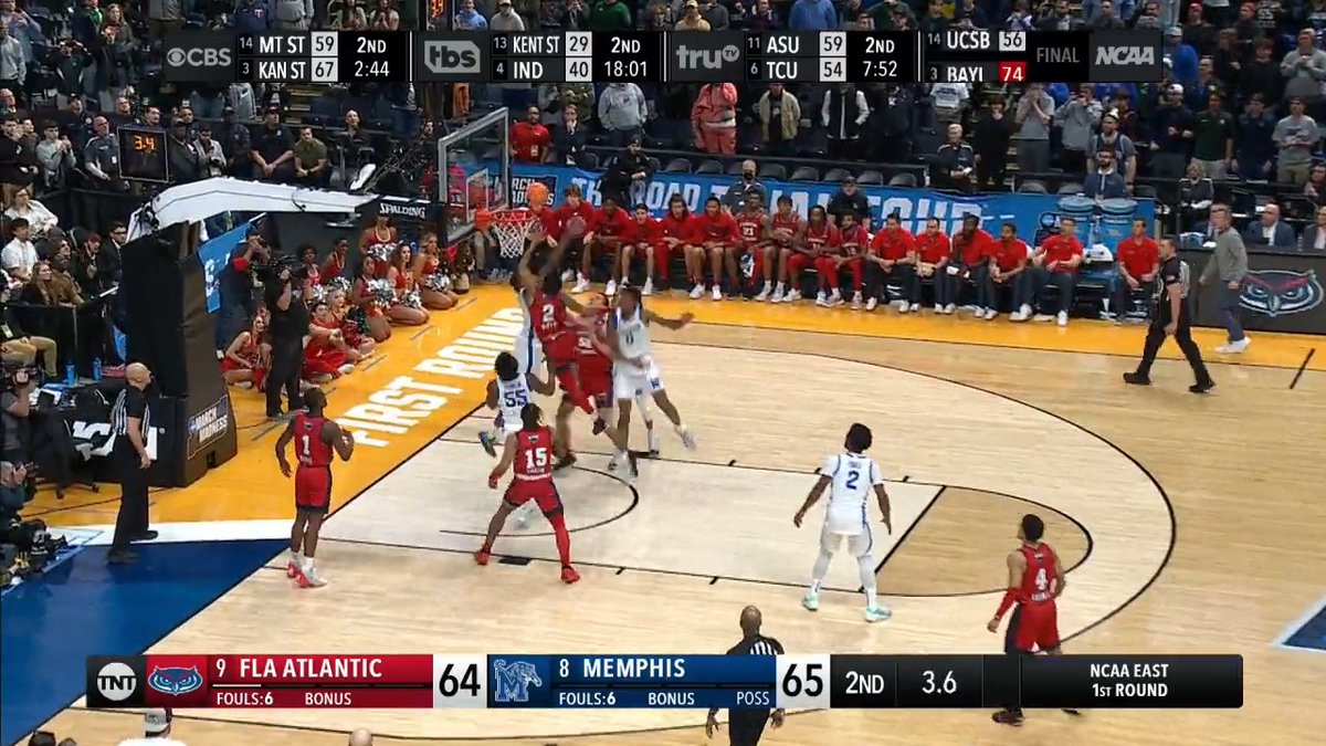 THE OWLS WIN THEIR FIRST MEN'S NCAA TOURNAMENT WIN Florida Atlantic Men's Basketball