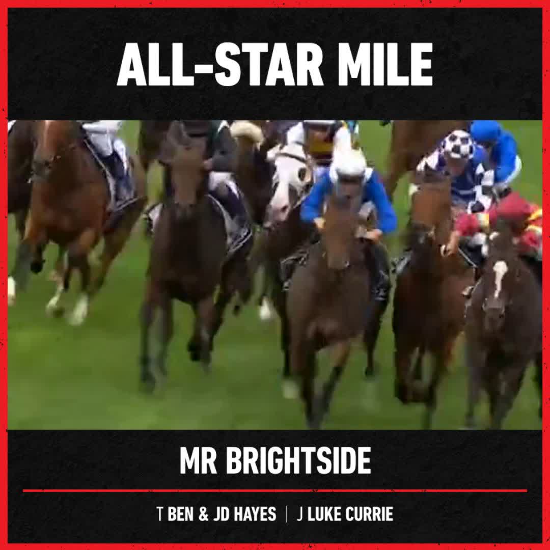 SING IT WITH ME! 🎵 Mr Brightside wins the 2023 The All-Star Mile ⭐ Lindsay Park Racing
