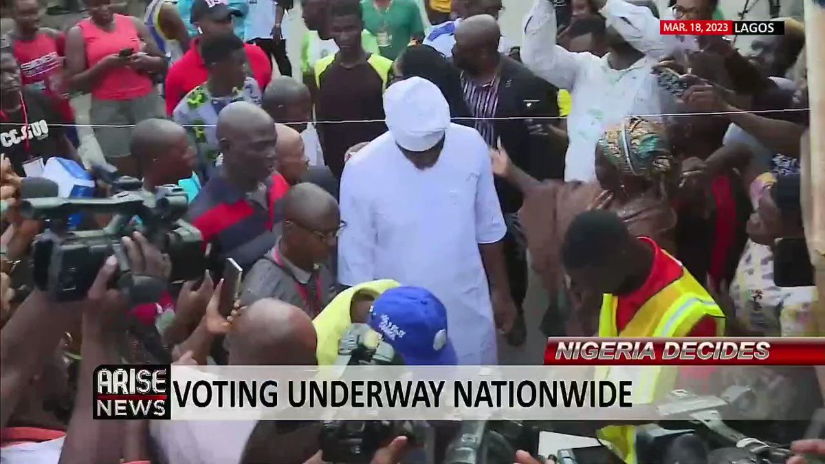 Gbadebo Rhodes-Vivour Votes Governorship Candidate of the Labour Party, Lagos State, Gbadebo Rhodes-Vivour casts his vote at his polling unit today. #NigeriaDecides2023