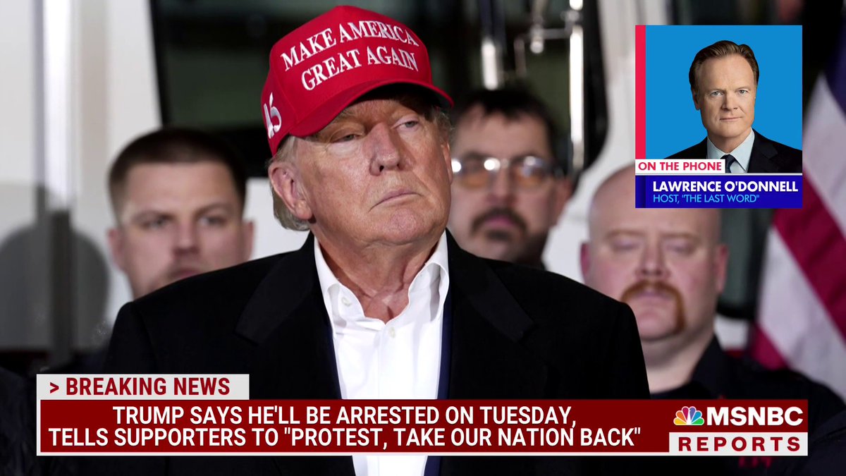 “This is beyond the scope of what Donald Trump knows how to deal with.” Lawrence O’Donnell reacts to Trump claiming he’ll be arrested Tuesday and urging his followers to protest.