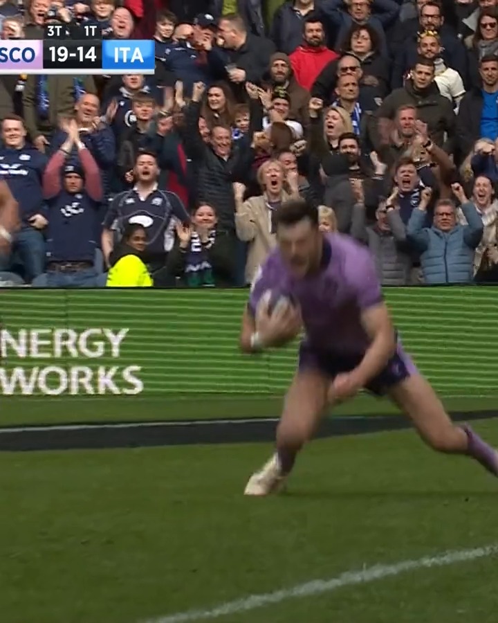 ABSOLUTELY SENSATIONAL FINISH IN EDINBURGH! #SCOvITA | #GuinnessSixNations