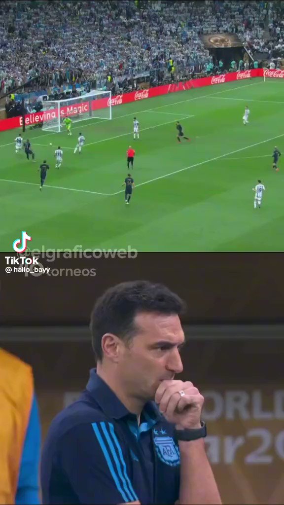 Hicimos este gol en una final del mundo. El resto es historia. 🇦🇷🚬