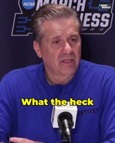 "If winning is a relief, what the heck are you doing here?" 💯 Winning is JOY John Calipari was preaching after Kentucky Men’s Basketball's W over Providence. #MarchMadness