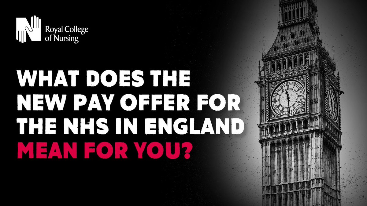 The new NHS pay offer for England, which we recommend you accept, includes: ➡️Two one-off payments for 22/23 ➡️A consolidated % award for 23/24 ➡️Framework for safe staffing ➡️Consideration of a new AfC pay spine for nursing Get in the know: