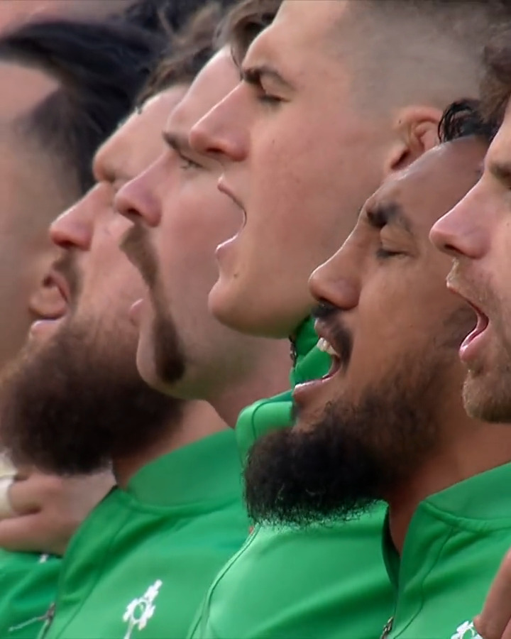 🎶 Dublin in fine voice 🗣️ #IREvENG | #SuperSaturday ⚡️