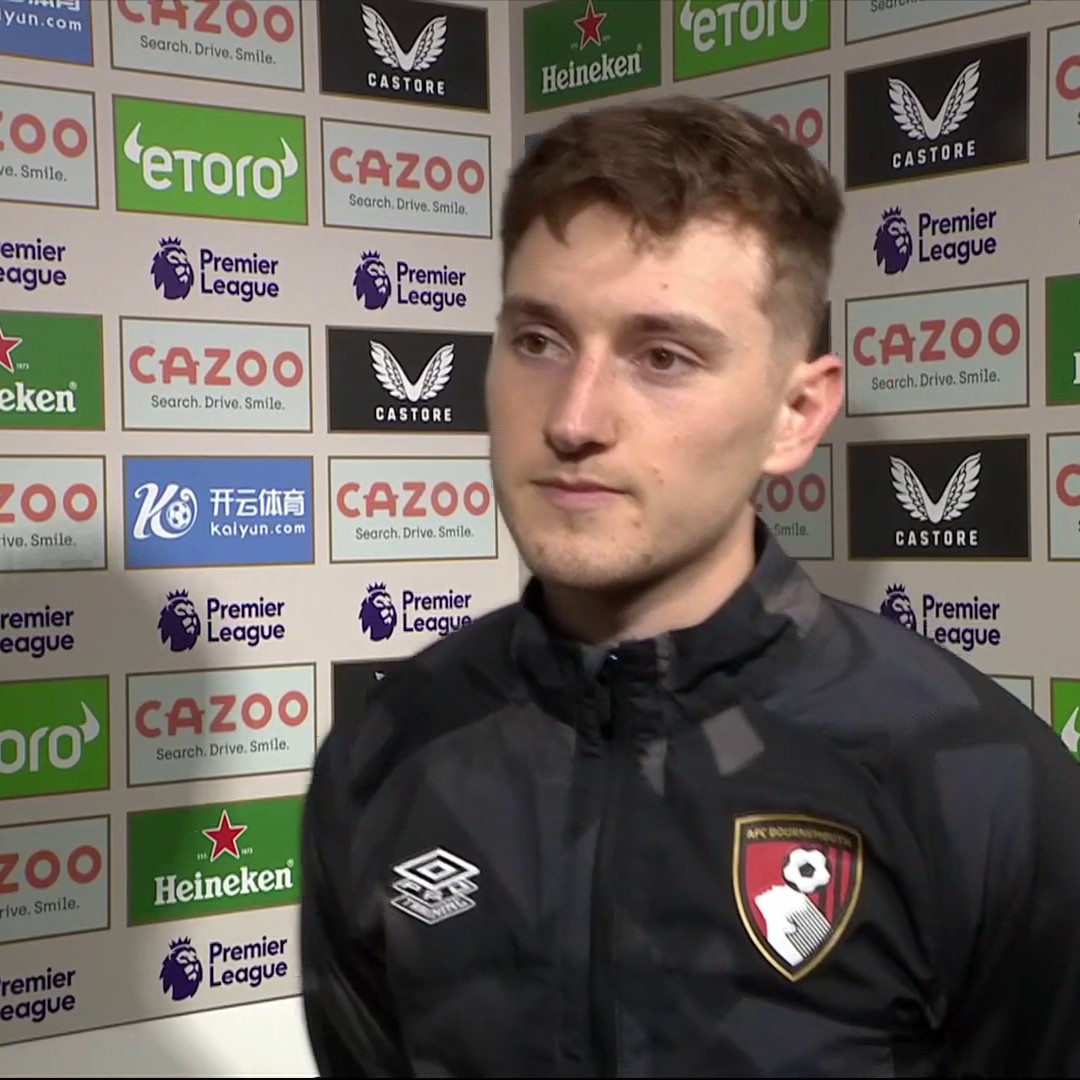 David Brooks reflects on making his first Bournemouth appearance after recovering from cancer ❤️👏