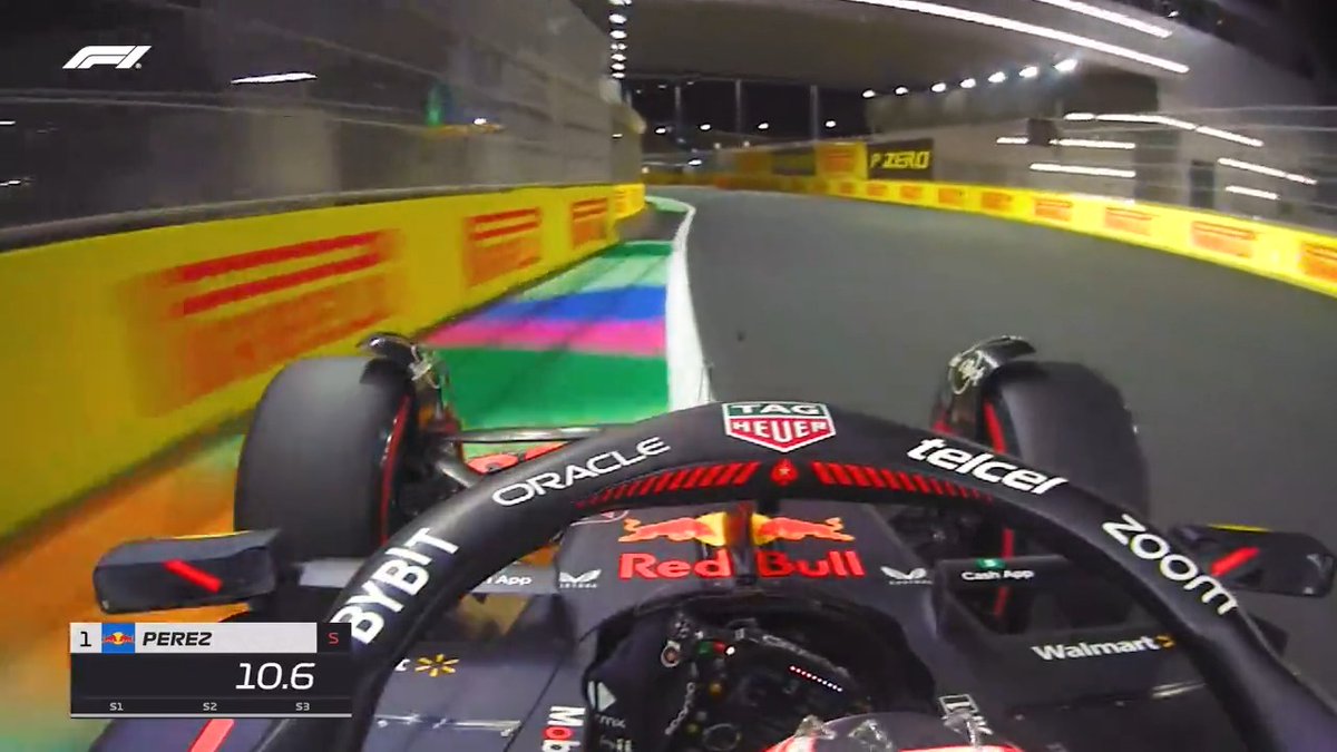 Ride onboard with Sergio Pérez for his second pole position masterclass around Jeddah! #SaudiArabianGP #F1 Pirelli Motorsport