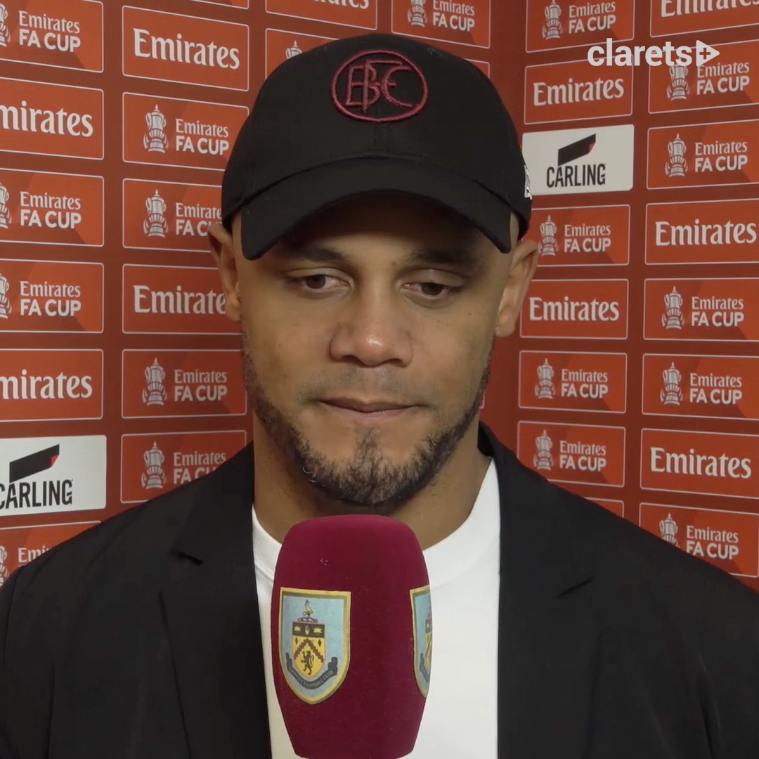 🗣️ "I'm always proud of my team" Vincent Kompany insists the Clarets can learn from today but maintains his pride in the team 📽️