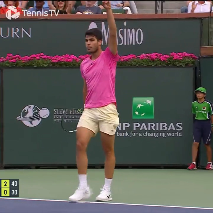 CARLOS ALCARAZ IS OUT OF THIS WORLD!!! Carlos Alcaraz | #TennisParadise