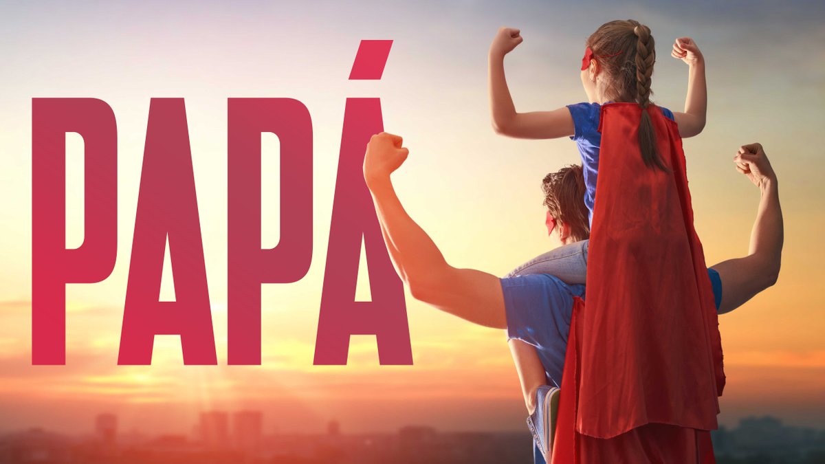 "Personas especiales" puede haber muchas en nuestra vida, pero padre sólo hay uno. Hoy, más que nunca, #FelizDíaDelPadre ❤️