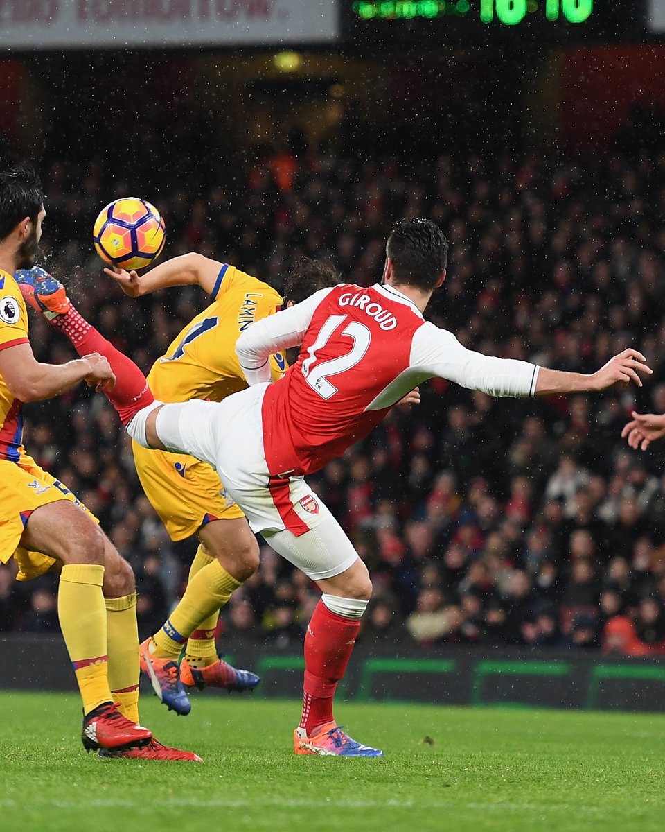 One of the greatest #PL goals of all time 🦂 Take it away, Olivier Giroud!