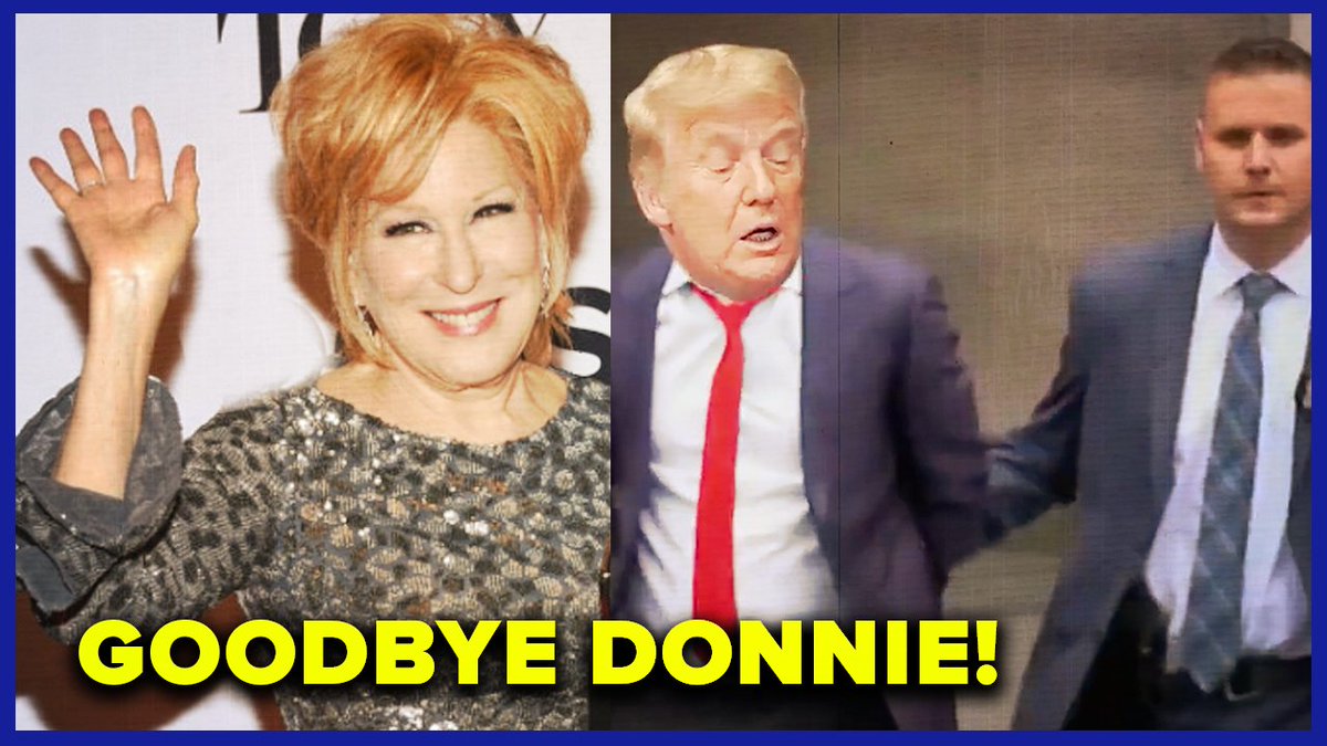 Goodbye, Donnie! @BetteMidler