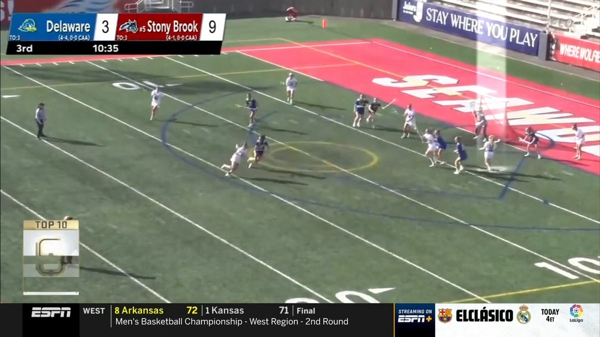 🚨 𝗦𝗖 𝗧𝗢𝗣 𝟭𝟬 𝗔𝗟𝗘𝗥𝗧 🚨 elliemasera 🤝 SportsCenter Top 10 🌊🐺 x #NCAALAX