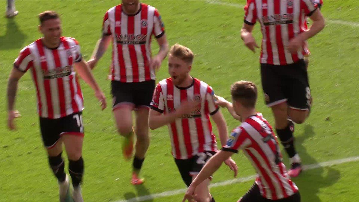 OH MY WORD 🤯 Tommy Doyle with a last-minute stunner for Sheffield United 💥 #EmiratesFACup
