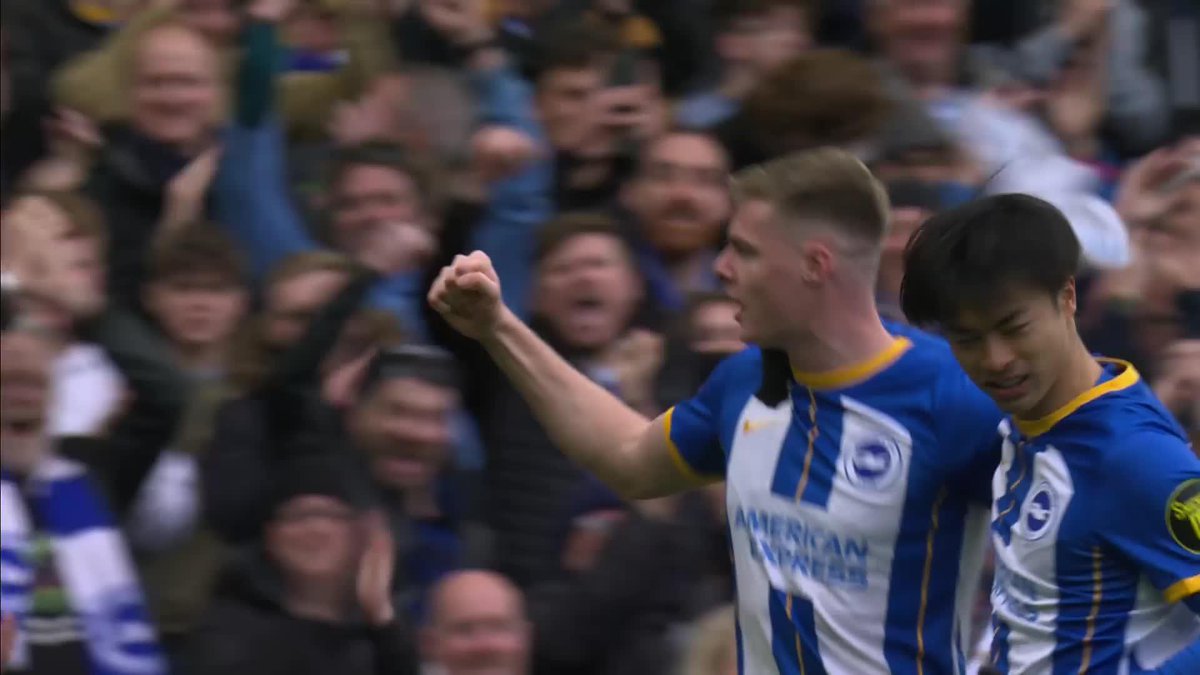 🇮🇪🌟 Superb technique & finish by Brighton's Evan Ferguson (18) in the FA Cup!