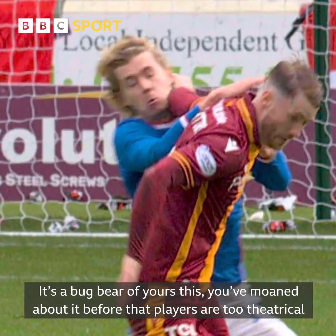 ๐ฃ๏ธ'It's an absolute embarrassment from Cantwell. I don't think Tyson Fury would knock him down that quickly' Richard Foster gives his thoughts on the altercation between Todd Cantwell and Callum Slattery which led to the Motherwell midfielder being sent off ๐ฅ โคต๏ธ #BBCFootball