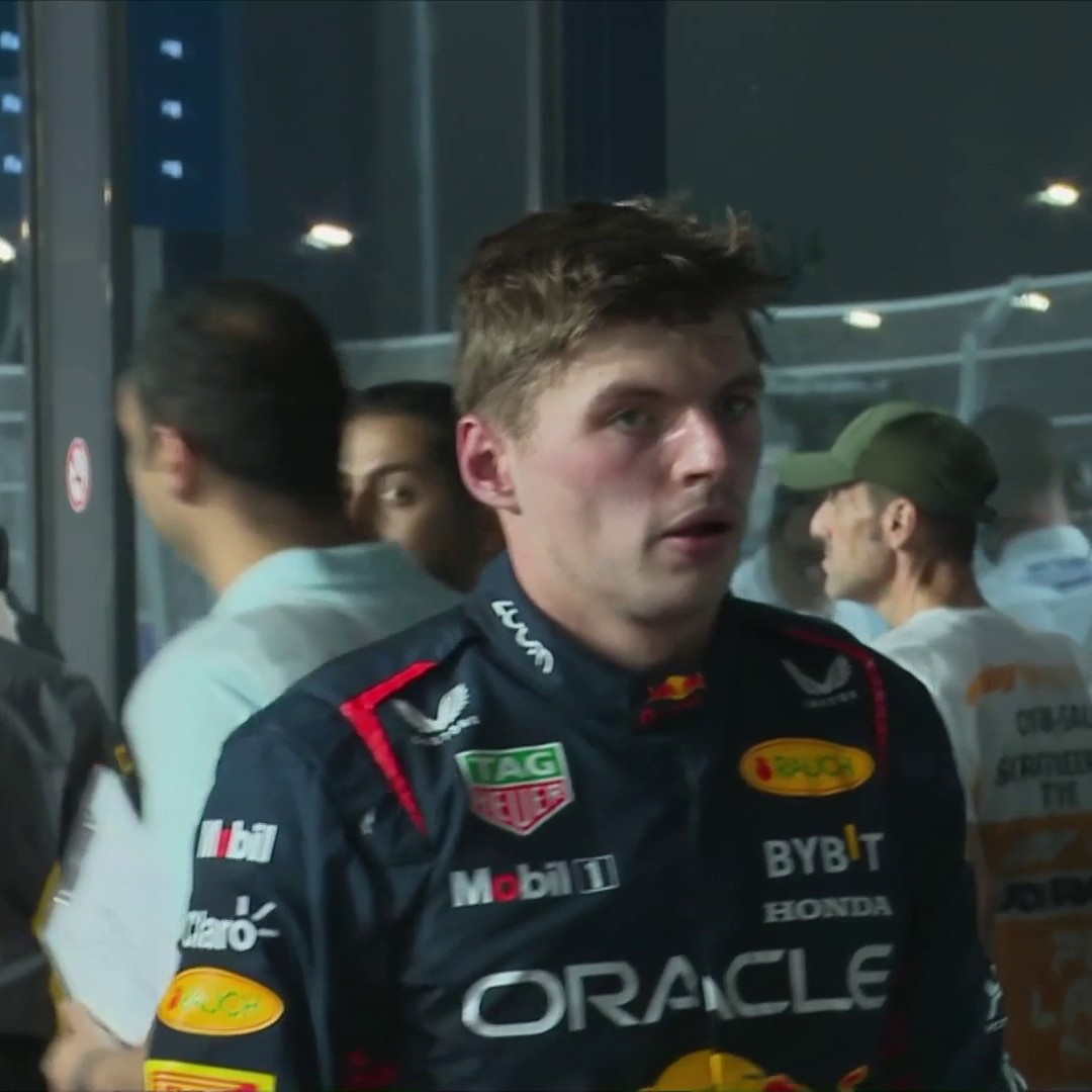 Max Verstappen isn't happy with second place 😬