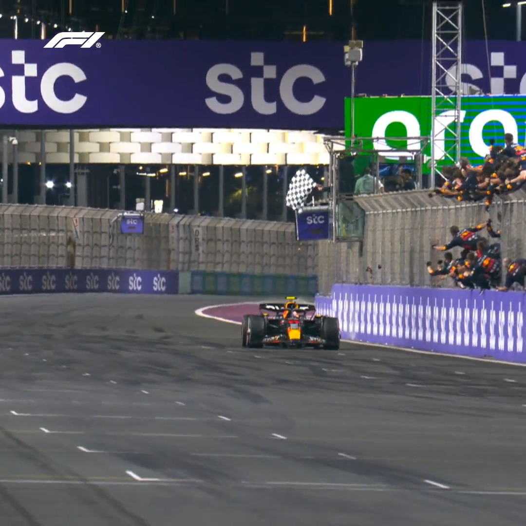 Nobody could stop Sergio Pérez in Jeddah 💪 #SaudiArabianGP #F1
