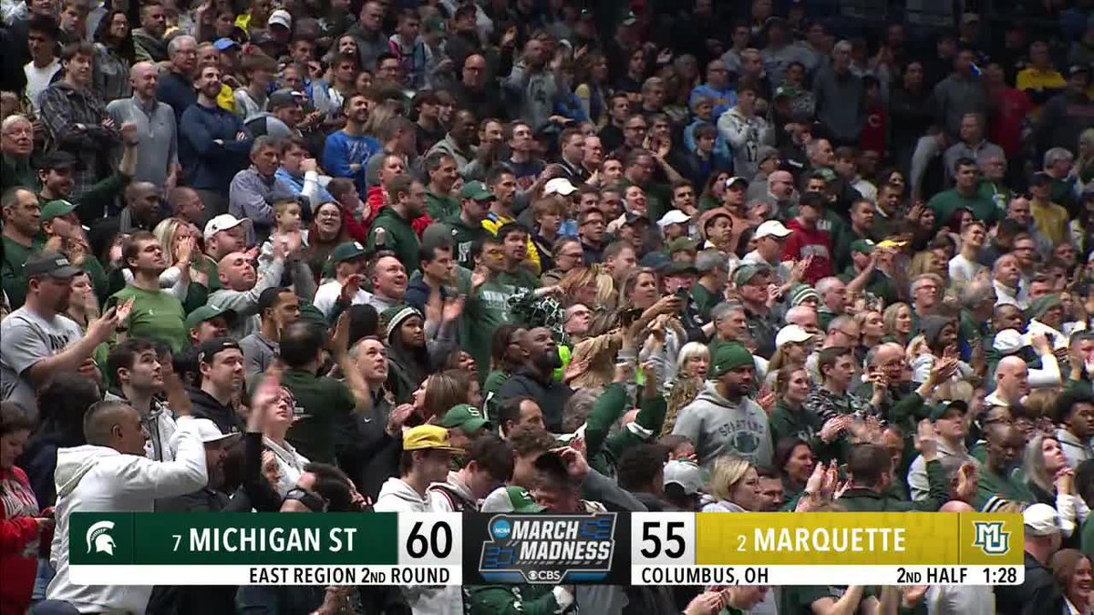 "MR. MARCH, TOM IZZO, TAKES MICHIGAN STATE BACK TO THE SWEET 16!" Michigan State Men's Basketball