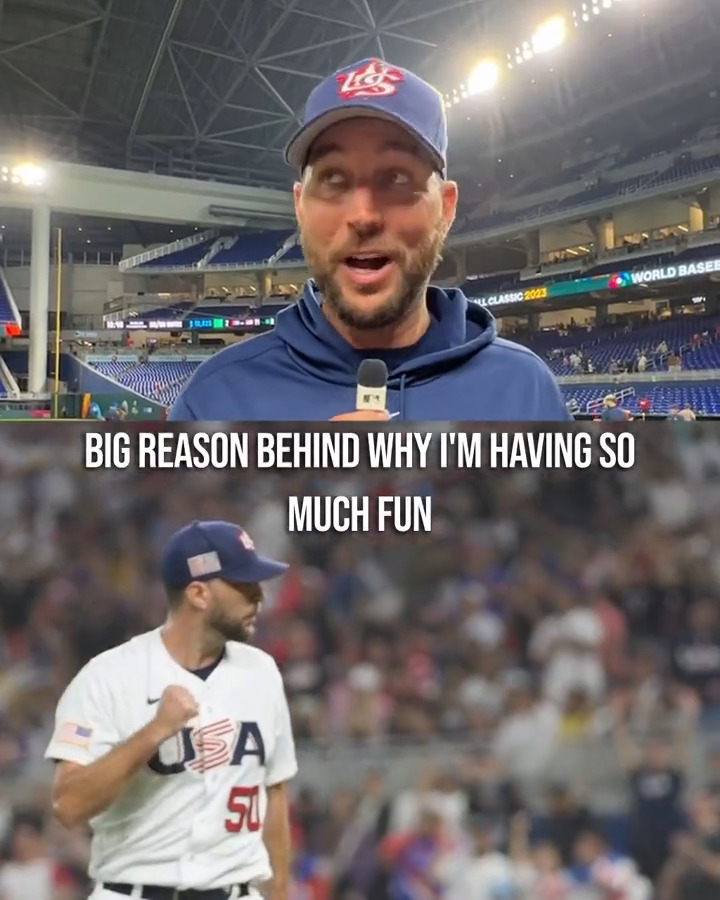 Waino is having the time of his life. #WorldBaseballClassic