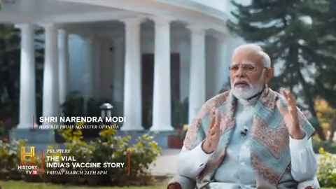 India's success story of the COVID Vaccination has been Modi govt's remarkably facing of probably the biggest such challenge to mankind in the history! Don't miss to watch the Premiere of The Vial: India's Vaccine Story to be aired on History TV18 at 8 PM of March 24, 2023!