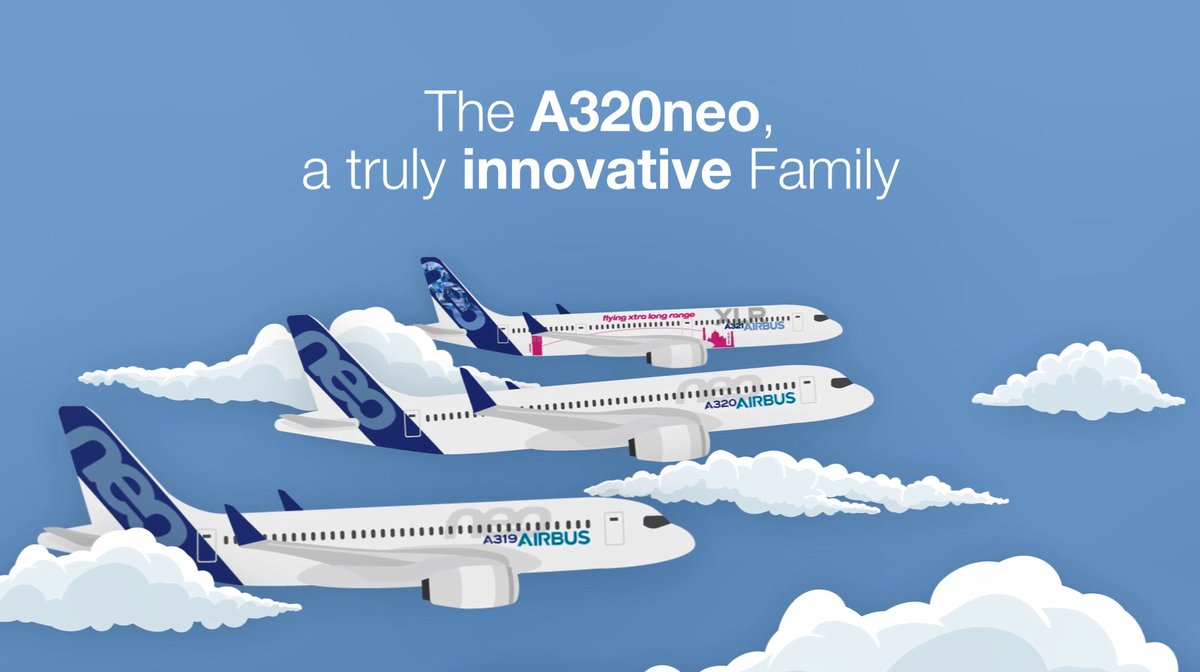 📅 What day is it? It's 3/20 aka #A320 Day! In our first episode today find out how the #A320neo comes from a truly innovative Family 🙌