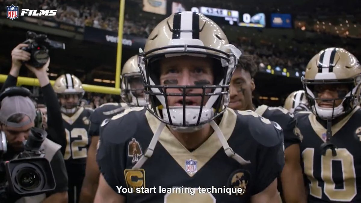 A little pep talk from @DrewBrees to get your week started 🔊