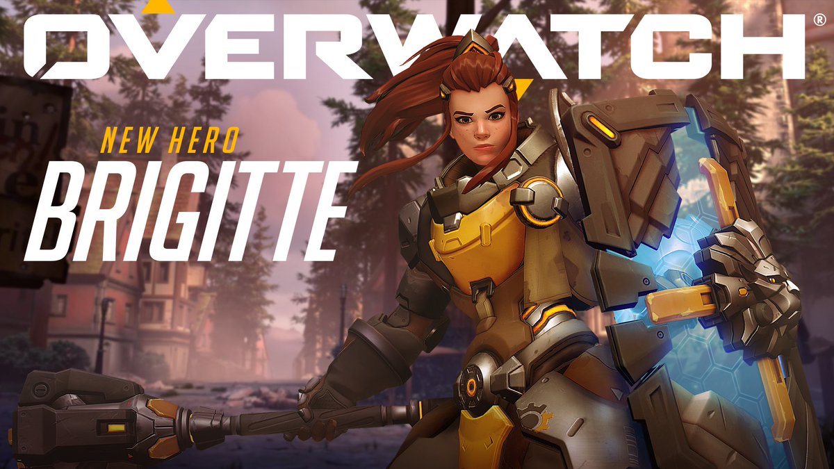 5 Years Ago Today, Brigitte was added to #Overwatch 💪🍴