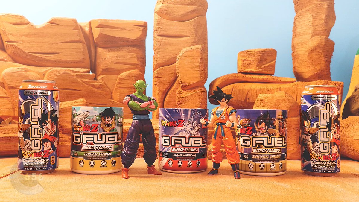 🤯 Peep this INSANE #DragonBallZ x #GFUEL stop motion piece created by Counter656!!! 🧡 𝗟𝗜𝗞𝗘 + 𝗥𝗧 to win a "KAMEHAMEHA" TUB! 2 winners picked tomorrow!