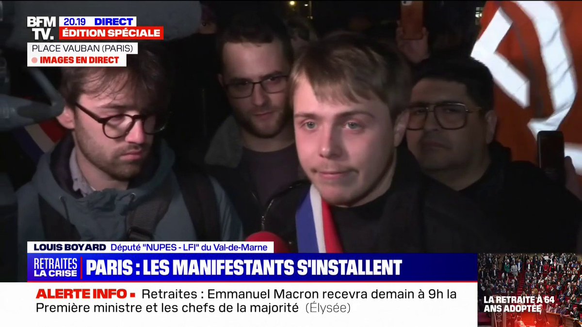 Louis Boyard (LFI): "La solution de sortie de crise, c'est un retour aux urnes par référendum ou par dissolution"