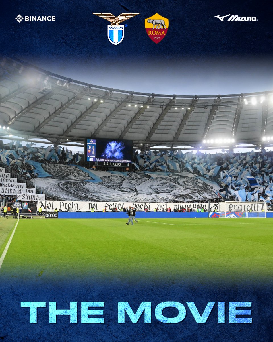 🍿 Lazio VS Roma 𝗧 𝗛 𝗘 𝗠 𝗢 𝗩 𝗜 𝗘 #CMonEagles 🦅