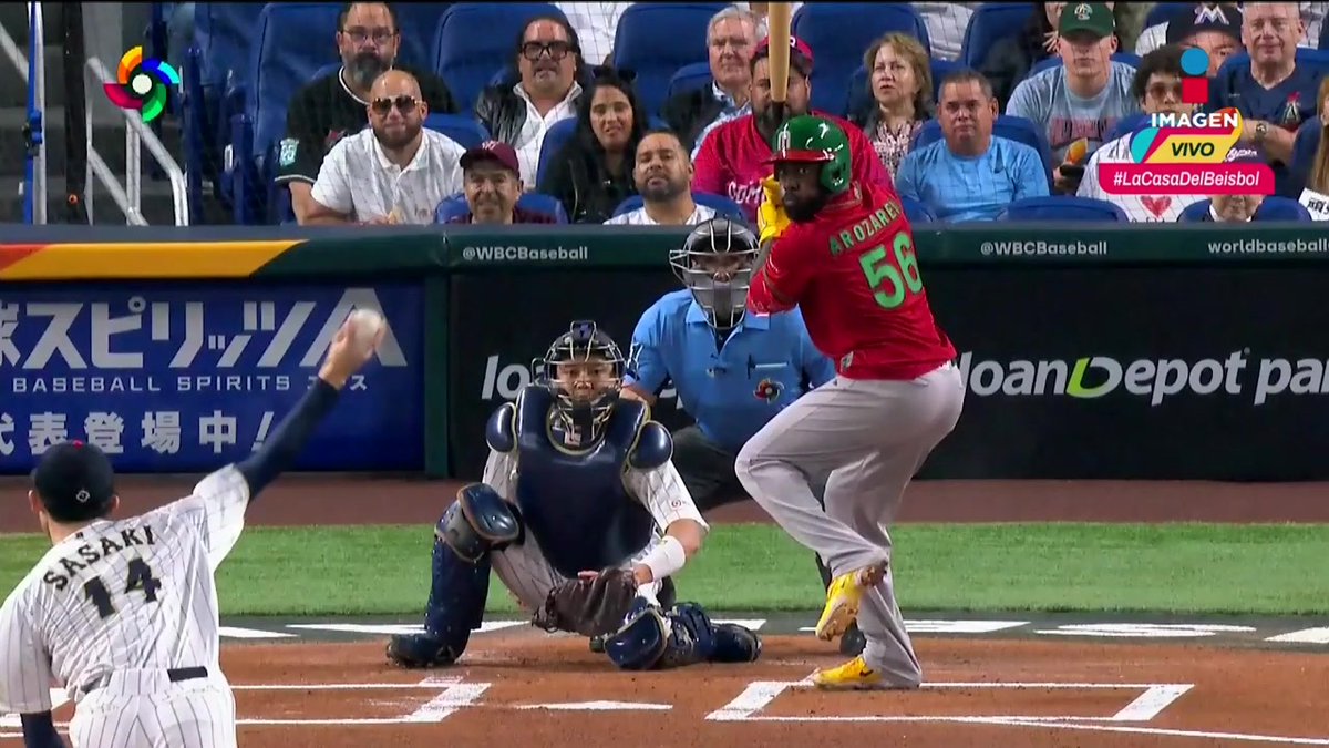 ¡PLAY BALL! ¡VIVA MÉXICOOOOO!⚾️ Vamos por ese boleto a la final México 🇲🇽 0-0🇯🇵 Japón Lo estás viendo por Imagen Televisión #LaCasaDelBeisbol #MexicoDeMiSangre #WorldBaseballClassic EN VIVO👉