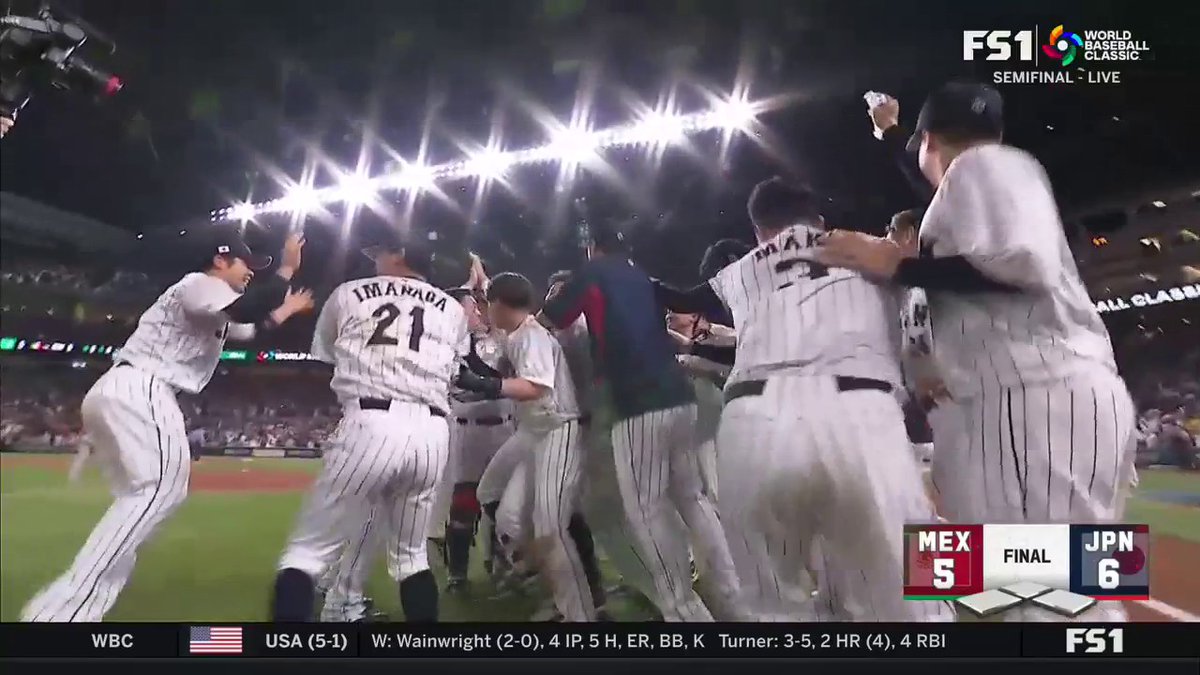 JAPAN WALKS IT OFF! JAPAN WALKS IT OFF! 🇯🇵🇯🇵🇯🇵