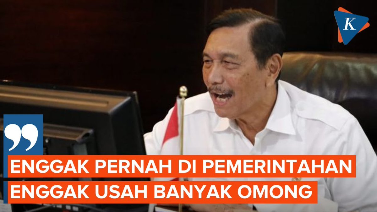Ekspresi "Gerah" Luhut terhadap Banyaknya Kritik untuk Pemerintah MenkoMarves Luhut Binsar Pandjaitan menyindir orang yang kerap mengkritik pemerintahnya. Luhut bahkan menantang para pengkritik untuk mencoba bekerja di pemerintahan. < #LuhutBinsarPandjaitan #PengkritikPemerintah