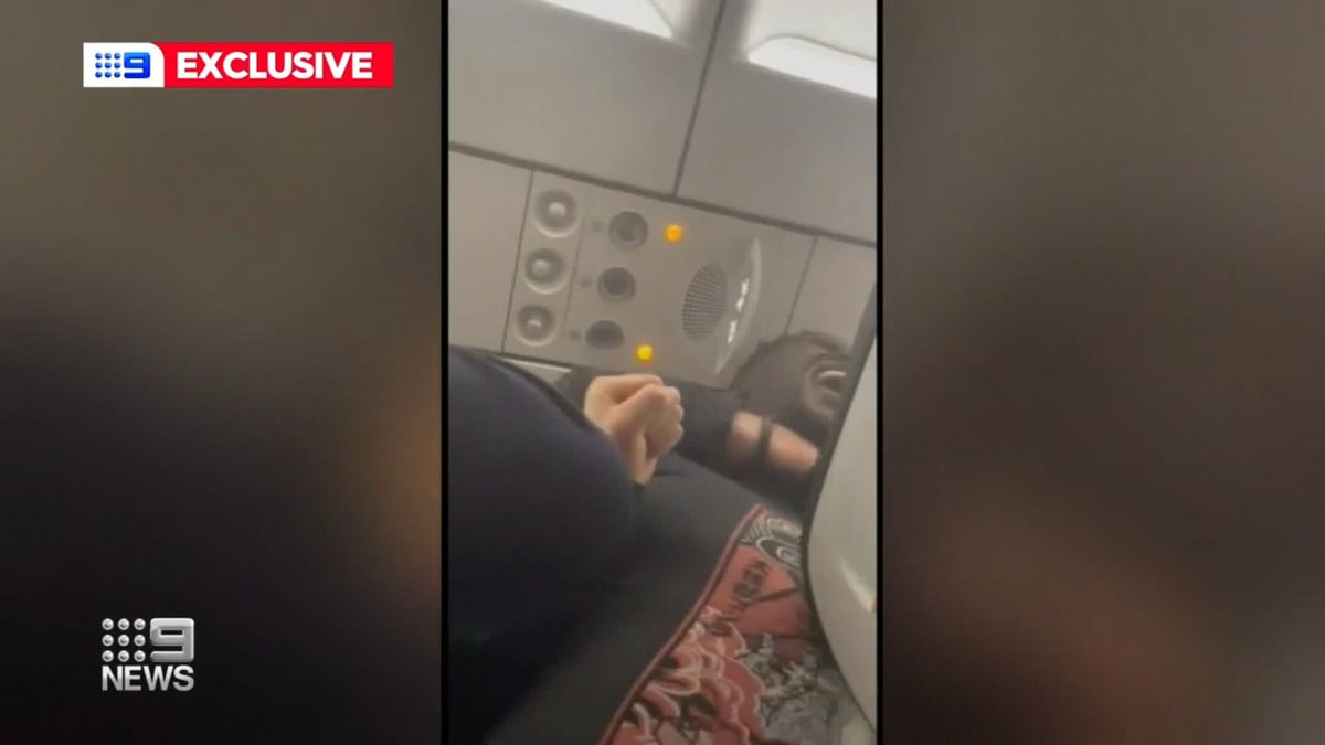 Confronting vision shows the moment a father is tasered by Police in front of his wife and toddler while onboard a Jetstar flight from Perth to Melbourne. Bolic Malou says he simply wanted to be seated with his family. Zarisha Bradley #9News