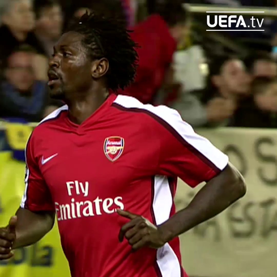 L'un des meilleurs joueurs africains de ces dernières années fait ses adieux👍🙏 #Adebayor 🇹🇬 #UCL Ton meilleur souvenir de lui_______💭