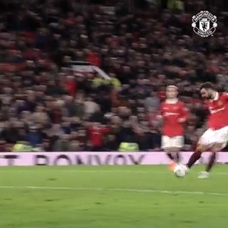 Sealing our place in the #FACup semi-finals: Bruno Fernandes 🎯 #MUFC