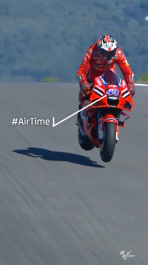 Thriller Jack Miller loves a bit of #AirTime 😎 Portimao is the perfect place for it! 🎢 #PortugueseGP 🇵🇹