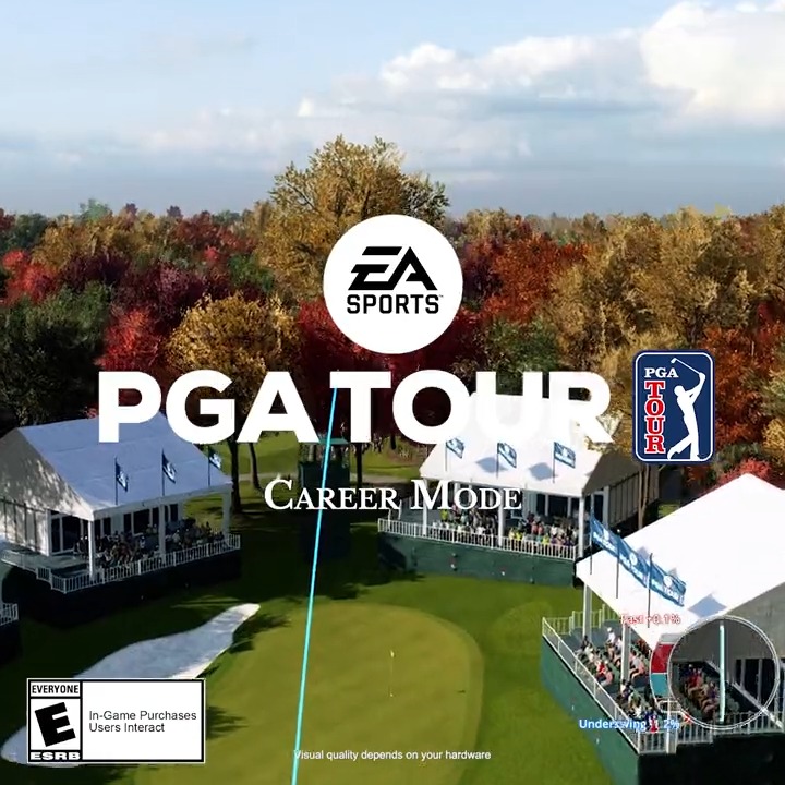 Start as an amateur and work your way to becoming a major champion 🏆 Experience the authentic storytelling in #EAPGATOUR Career Mode 🏌️‍♂️🎮 Pre-order now ➡️