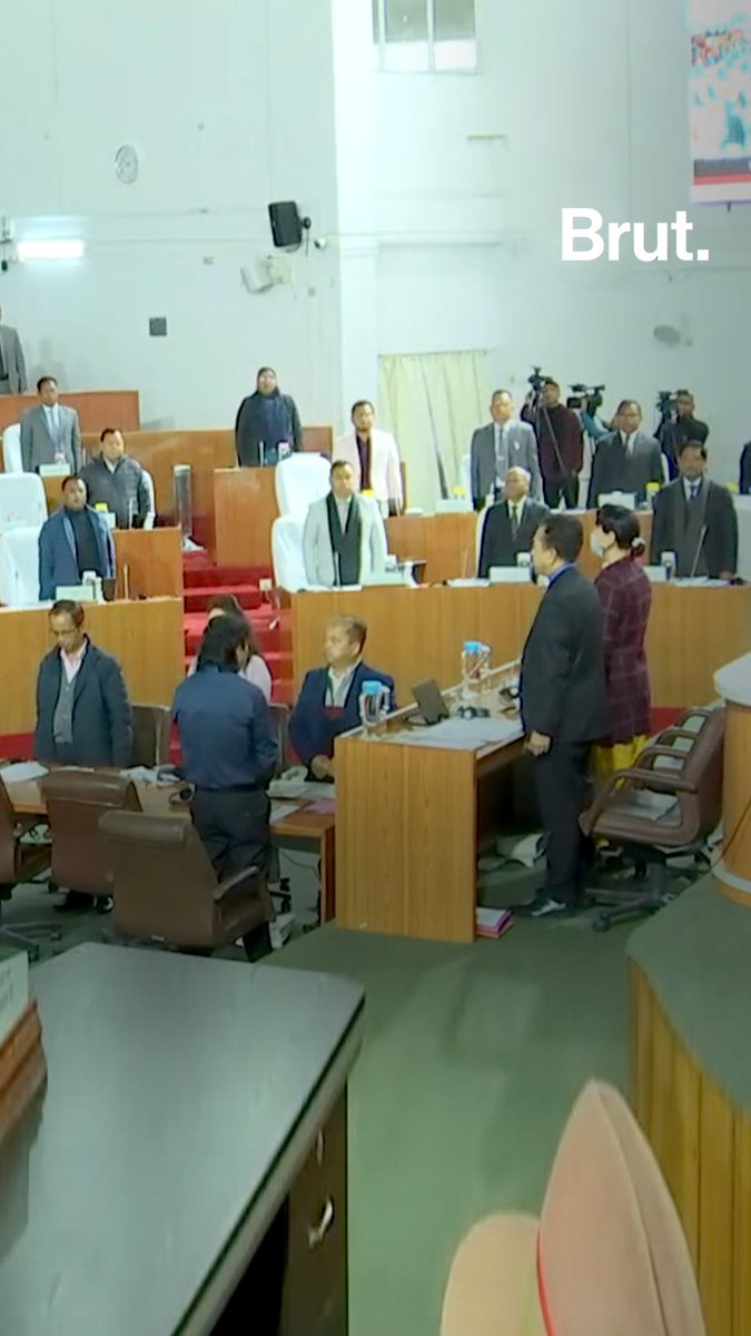 "This is against the sentiments of the people of the state." This MLA staged a walkout after the Governor spoke in Hindi in the Meghalaya assembly.