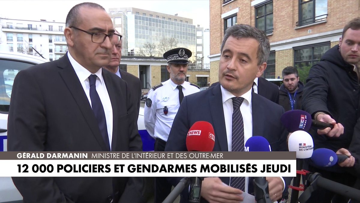 Gérald Darmanin : «Ce que cherche l'extrême-gauche, c'est de déstabiliser l'Etat en s'en prenant aux ouvriers de la sécurité»