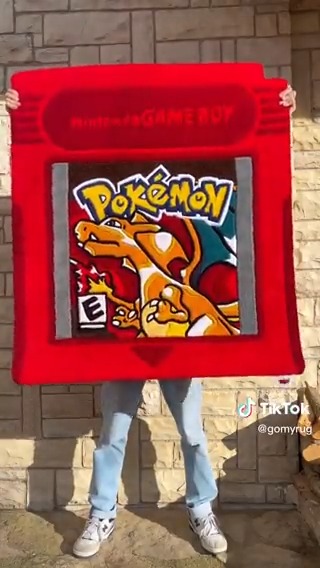 Le tapis ultime pour les fans de Pokémon. 🥰 (via gomyrug sur TikTok)