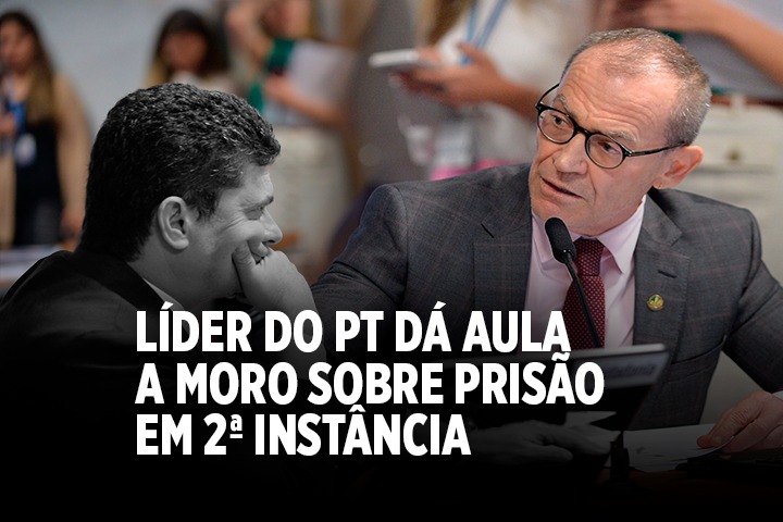 .Fabiano Contarato desmonta fala de Sergio Moro sobre prisão em 2ª instância. O líder do PT no Senado mostra que a medida beneficiaria quem tem dinheiro e criminaliza quem não tem, além de ser instrumento para prisões políticas.