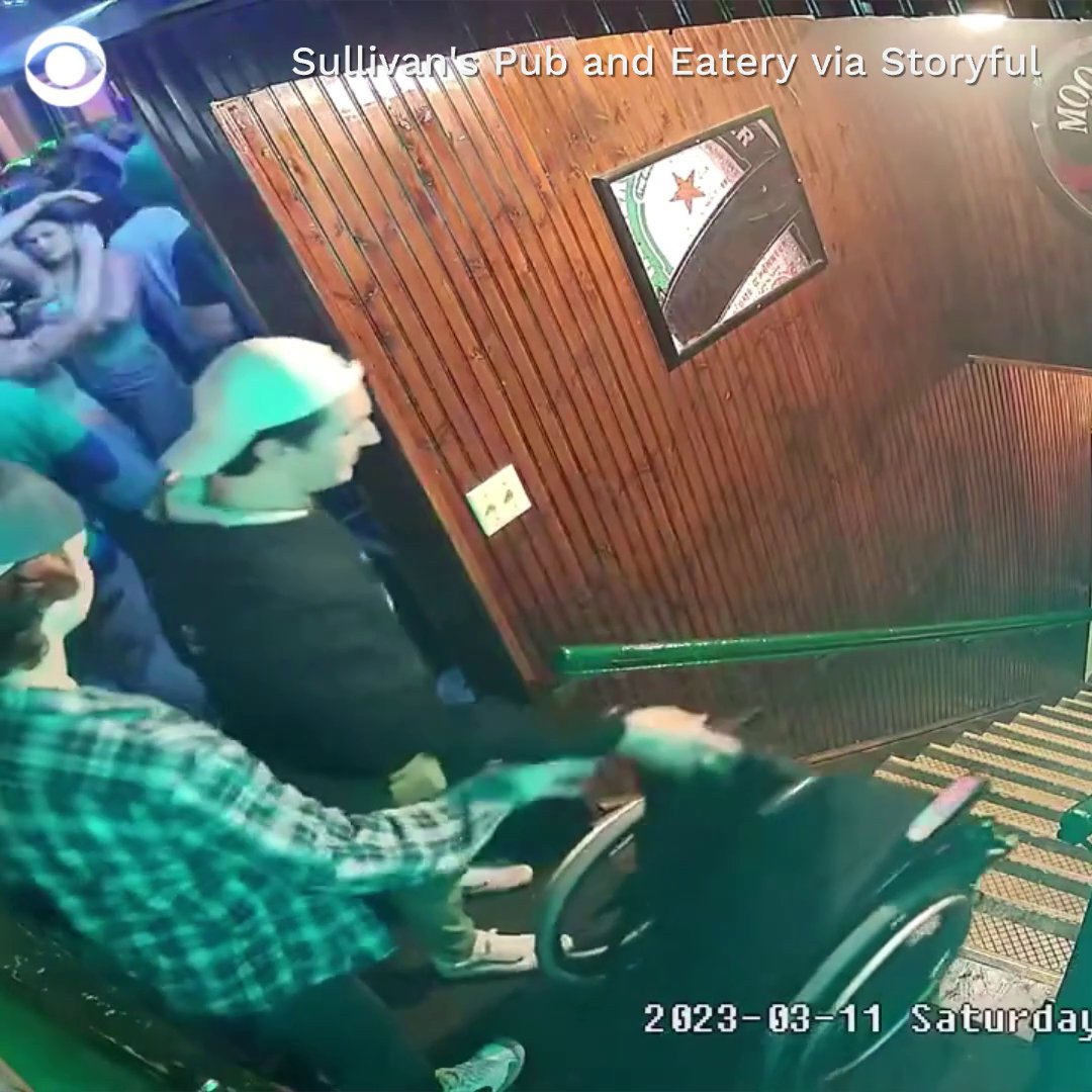 Mercyhurst University hockey player Carson Briere, who is also the son of Philadelphia Flyers interim general manager Danny Briere, has been charged in connection with pushing a woman's wheelchair down the steps of a bar in Erie, Pennsylvania.