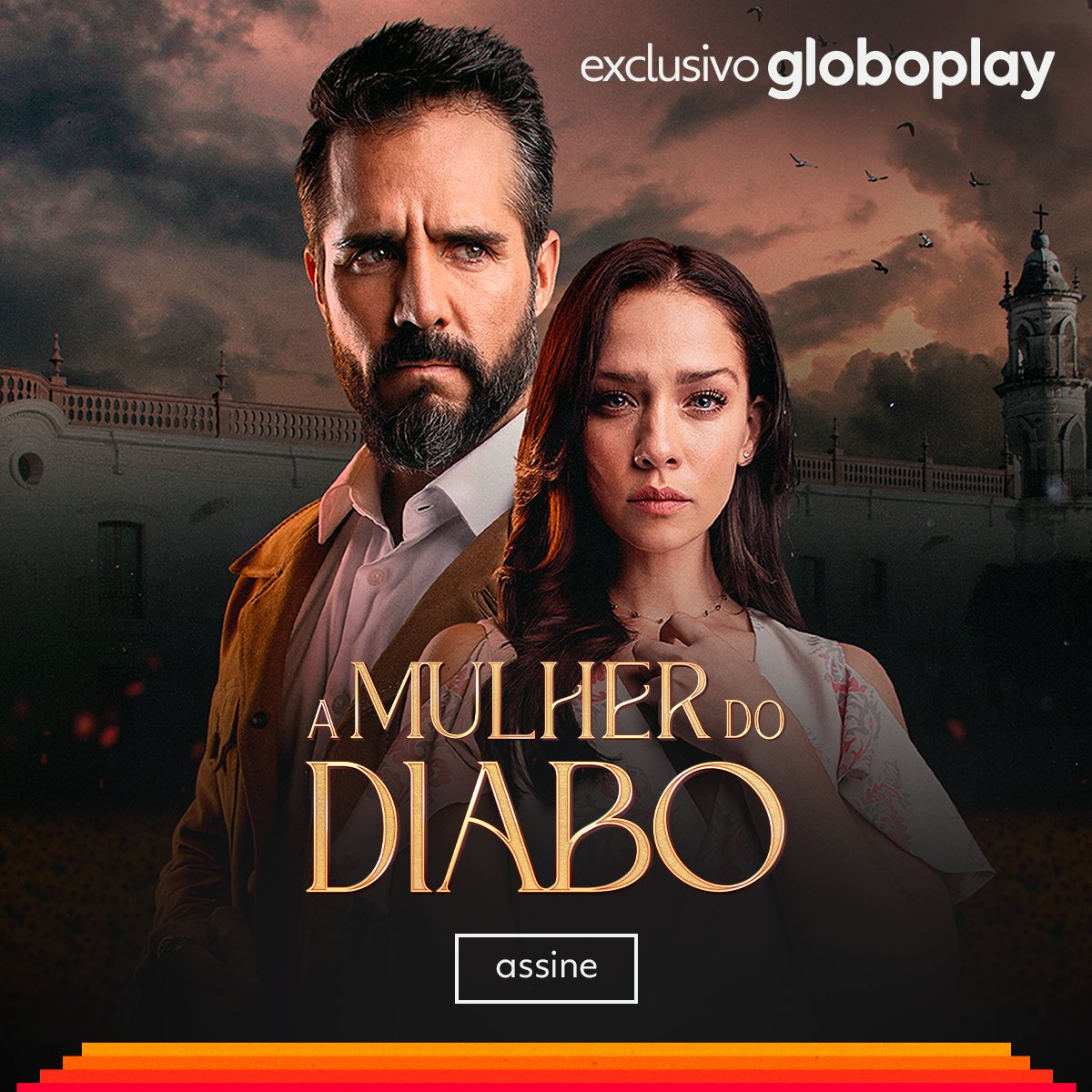Drama mexicano? Temos! Você não pode perder a nova série A Mulher do Diabo! Um homem psicopata fica obcecado por uma mulher e a sequestra. 😱 Ele quer que ela se apaixone por ele. Será que vai dar certo? Você só descobre no Globoplay. 😉Assine e confira!
