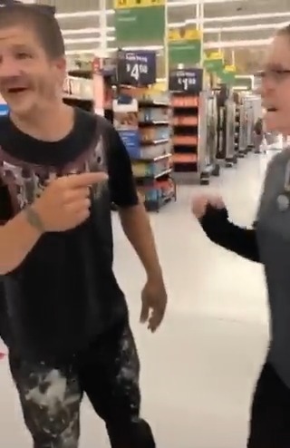 Guy hits on a woman in Walmart then trashes her for her outfit when he finds out she's Underage...