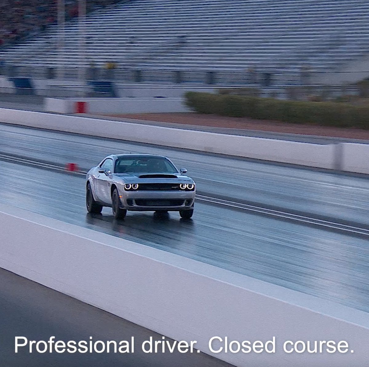 In case you missed it, the quickest, fastest and most powerful mass-produced vehicle IN THE WORLD has just hit the ground running… Literally. 😏 Check out for the live reveal event. #DodgeLastCall #RoadkillNights